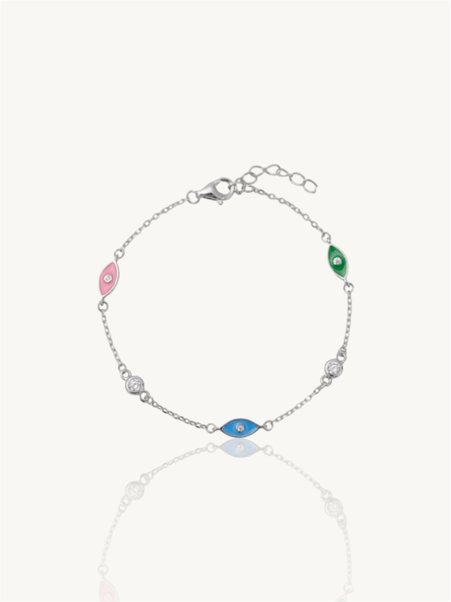 Colorful eye Bracelet