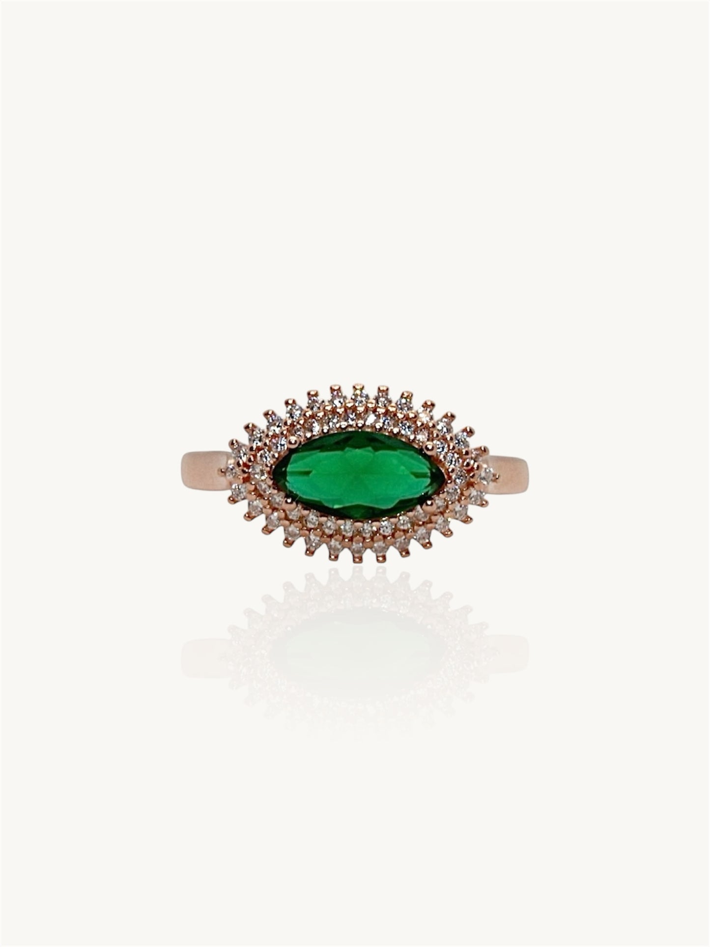Green eye Ring