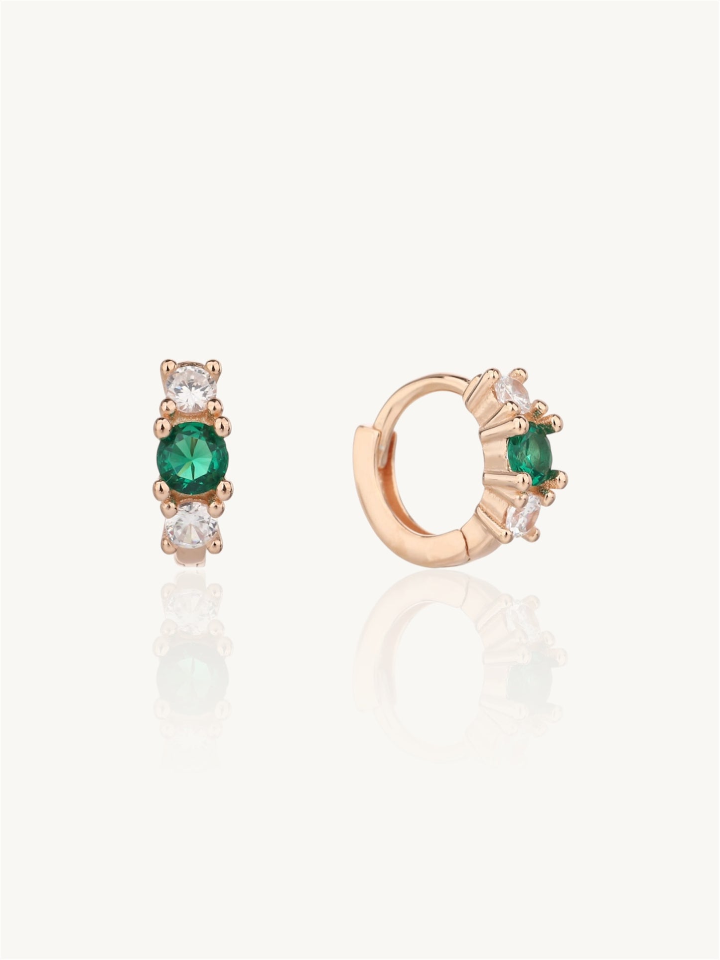 Green Nancy Earrings