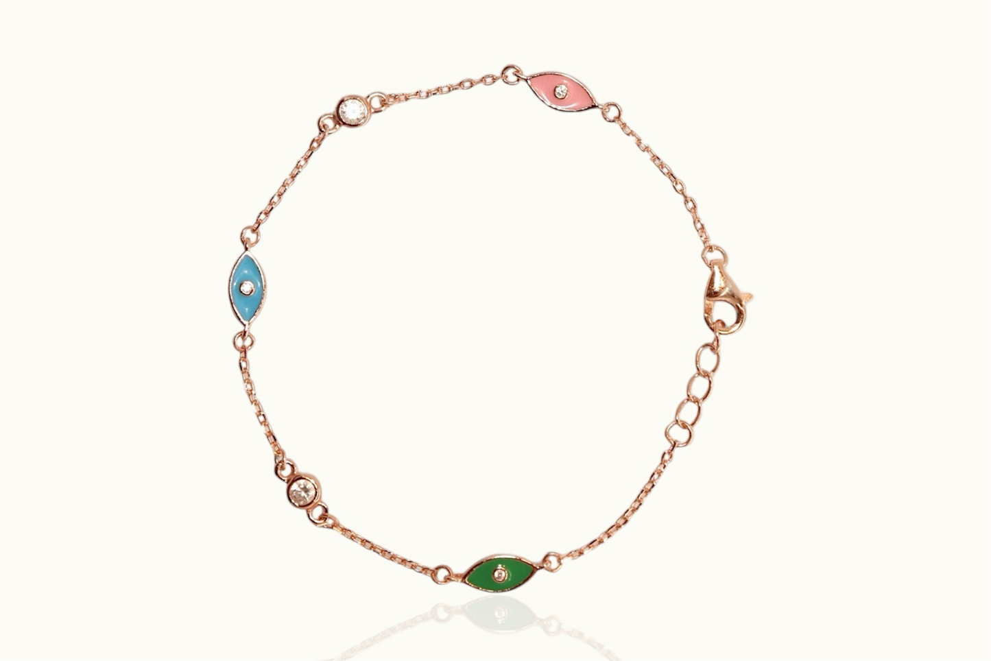 Colorful eye Bracelet