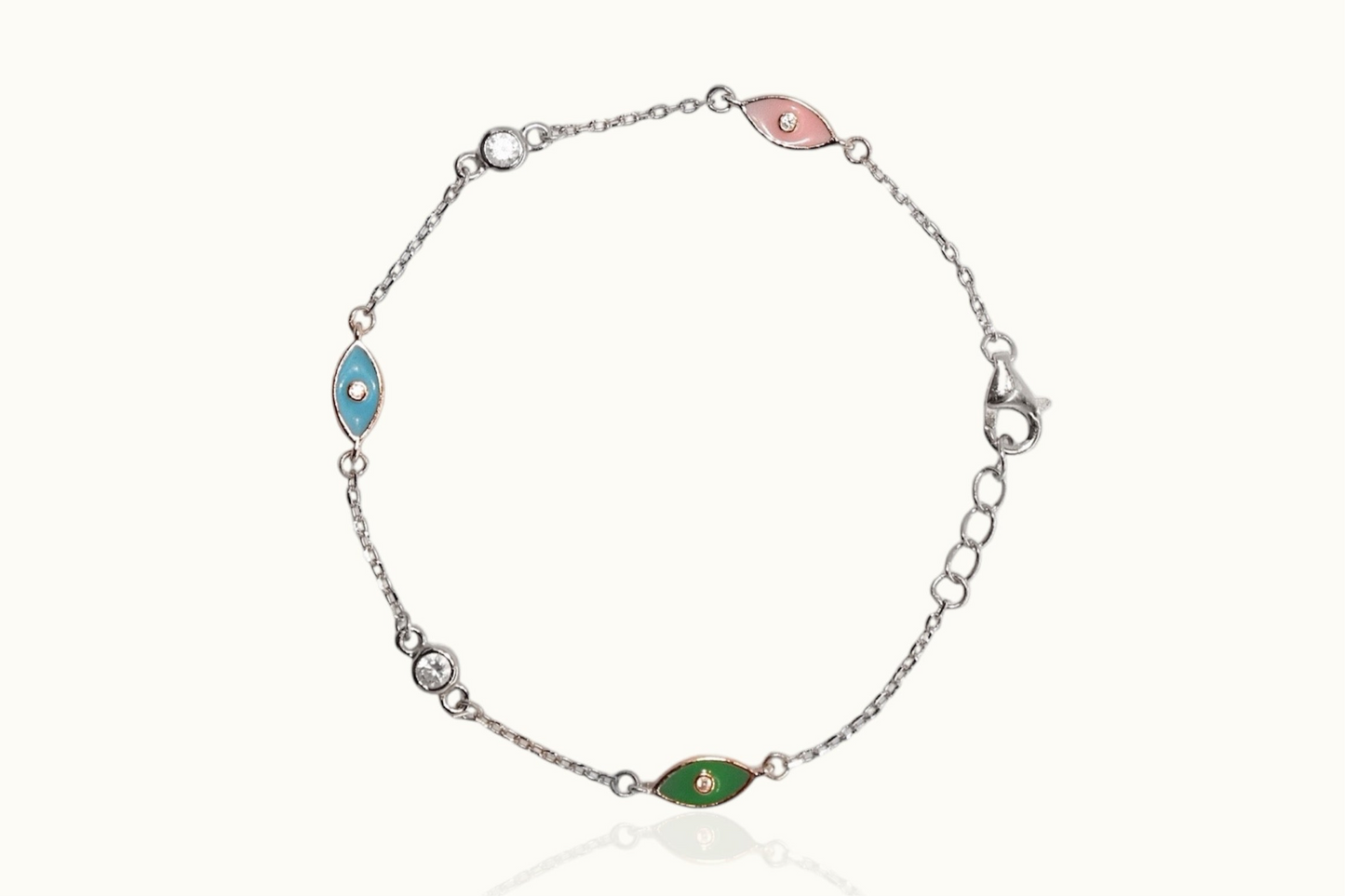 Colorful eye Bracelet