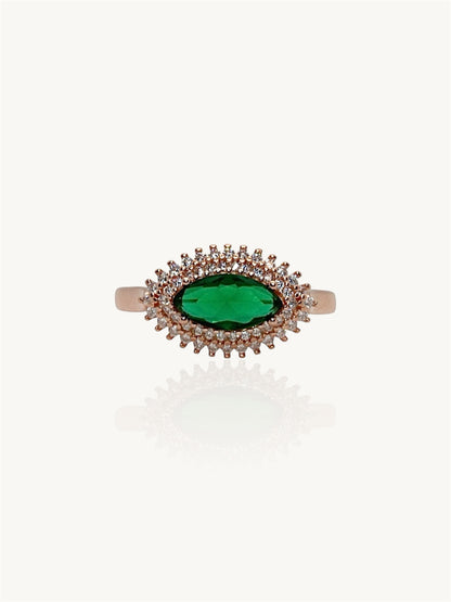 Green eye Ring