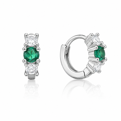 Green Nancy Earrings