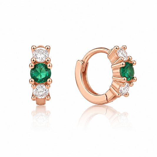 Green Nancy Earrings