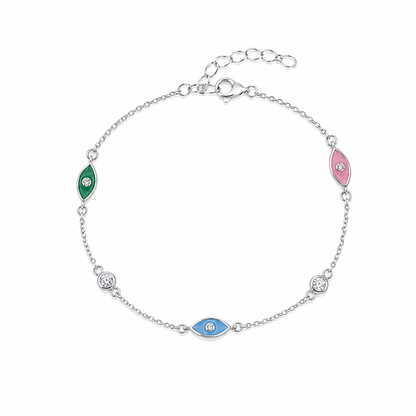 Colorful eye Bracelet