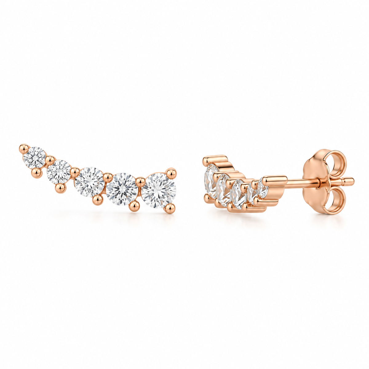 Moon earrings