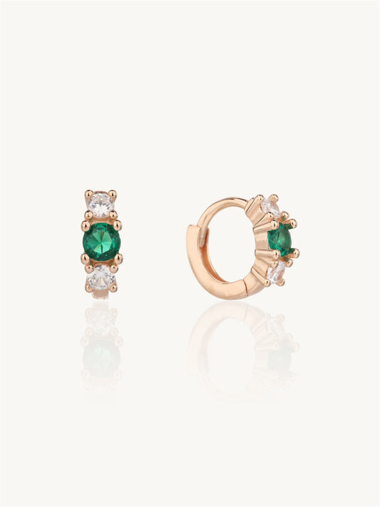 Green Nancy Earrings
