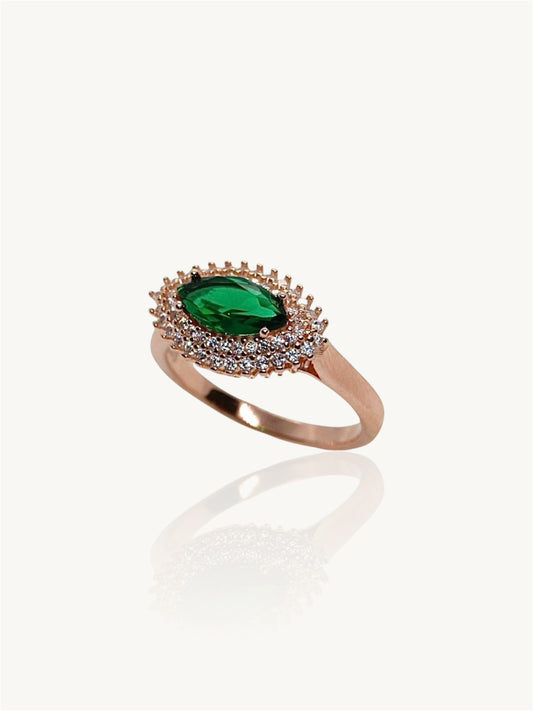 Green eye Ring